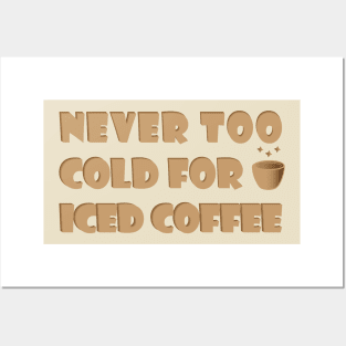 Ice Coffee Posters and Art